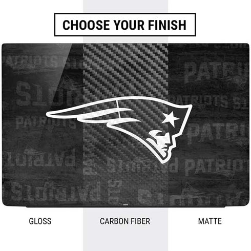NFL New England Patriots Black & White Dell Vostro Skin